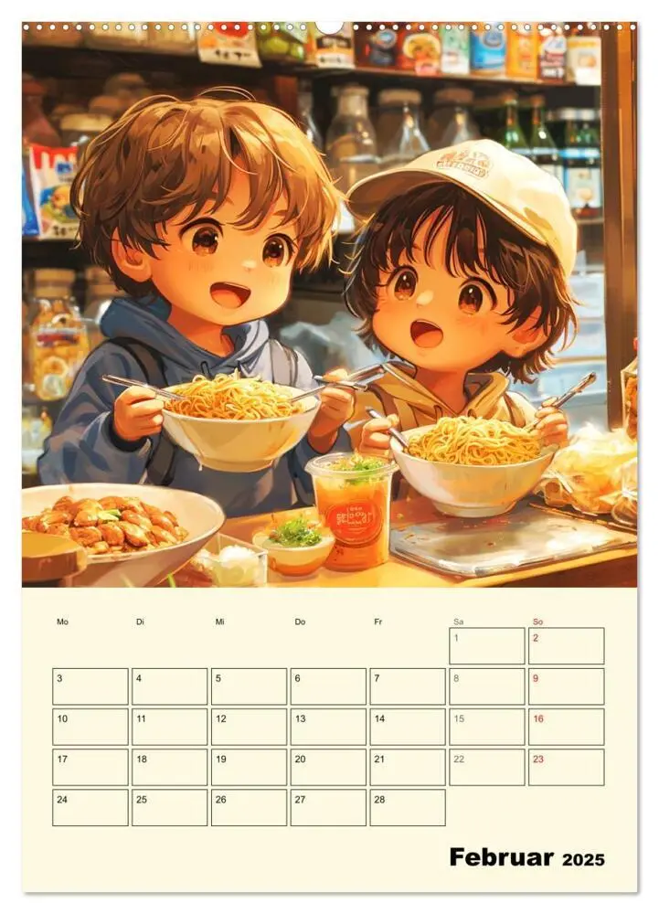 Bild: 9783383814174 | Coole Manga Kids. Lustige Abenteuer im Pixelreich (Wandkalender...