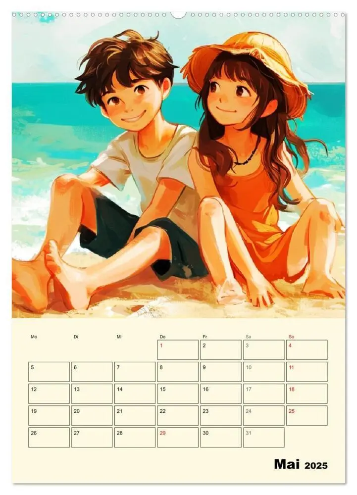 Bild: 9783383814174 | Coole Manga Kids. Lustige Abenteuer im Pixelreich (Wandkalender...