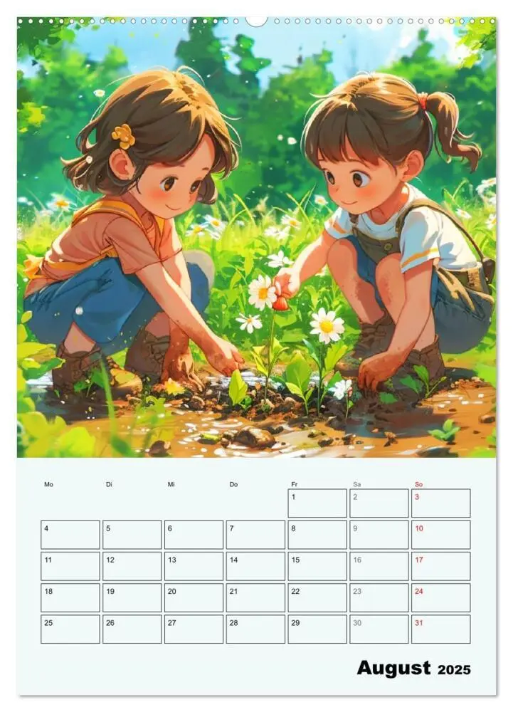 Bild: 9783383814174 | Coole Manga Kids. Lustige Abenteuer im Pixelreich (Wandkalender...