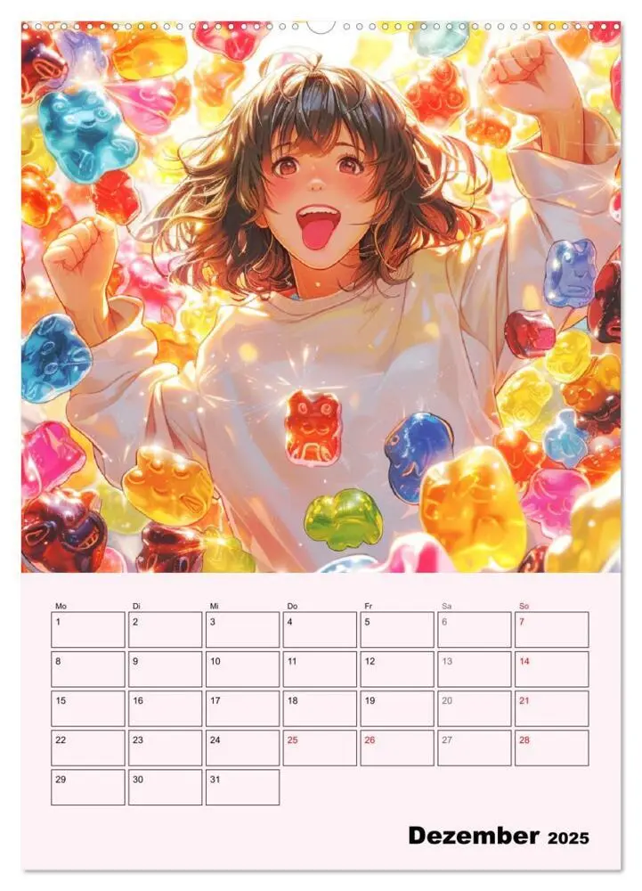 Bild: 9783383814174 | Coole Manga Kids. Lustige Abenteuer im Pixelreich (Wandkalender...