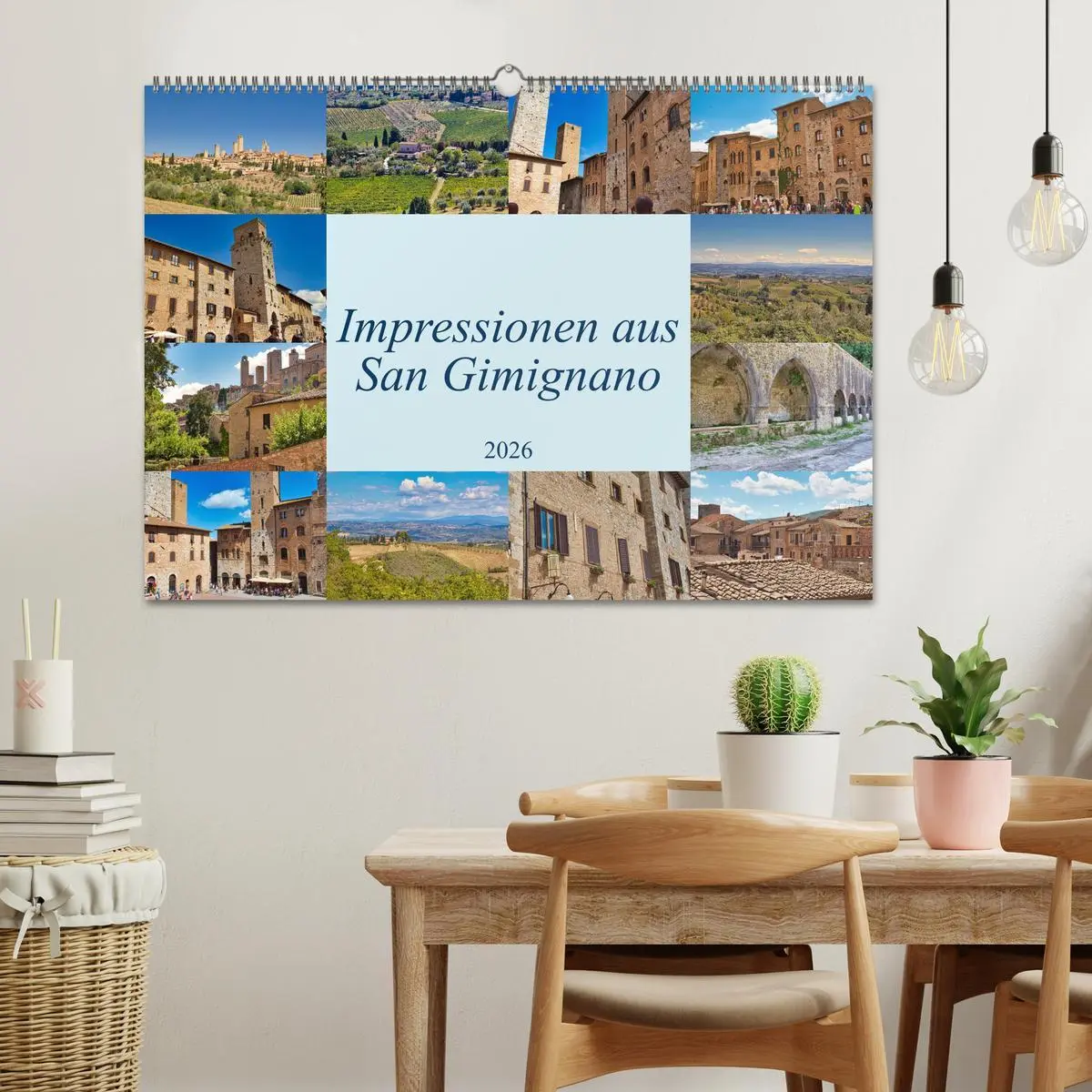 Bild: 9783457544174 | Impressionen aus San Gimignano (Wandkalender 2026 DIN A2 quer),...
