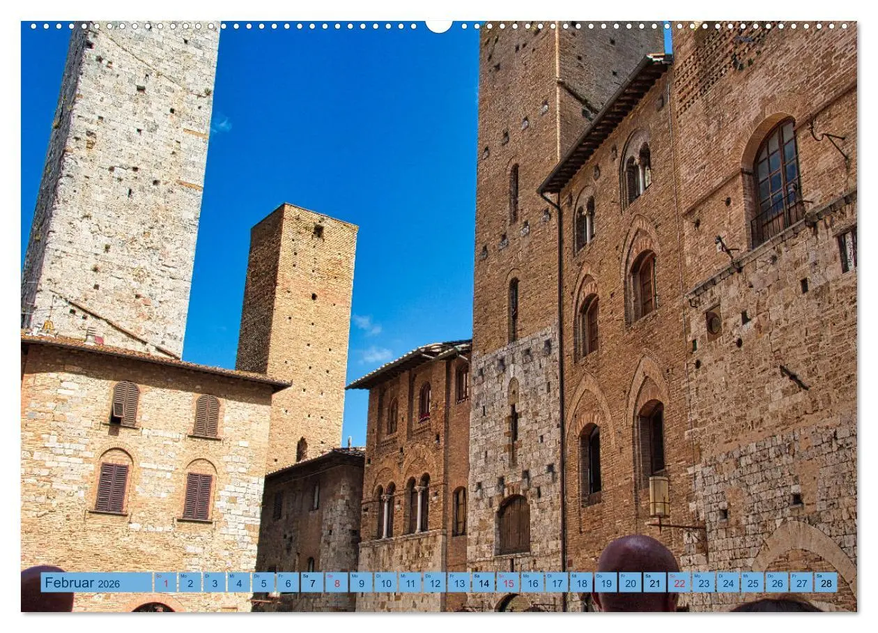 Bild: 9783457544174 | Impressionen aus San Gimignano (Wandkalender 2026 DIN A2 quer),...