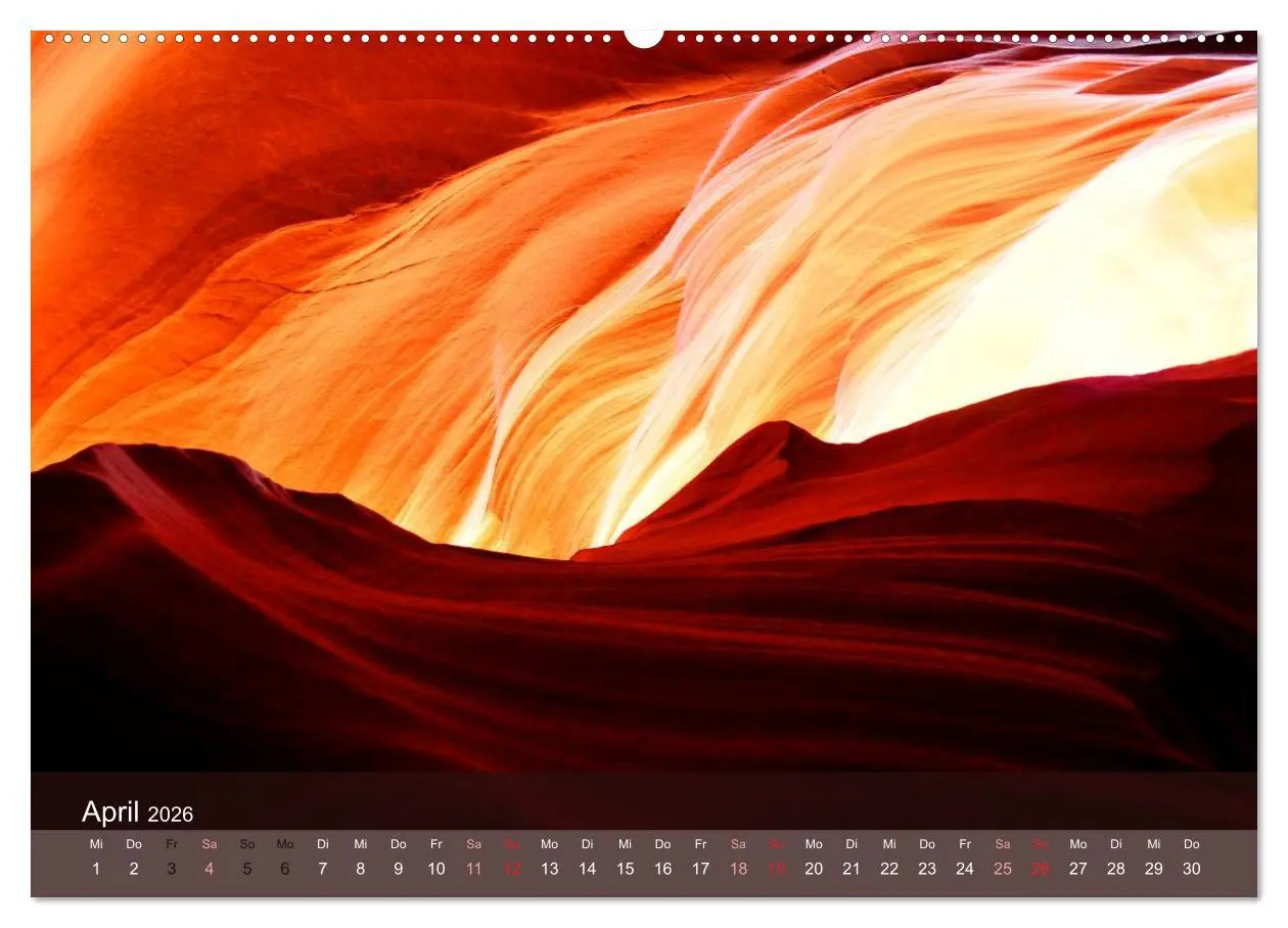 Bild: 9783516184174 | Der Antelope Canyon (Wandkalender 2026 DIN A2 quer), CALVENDO...