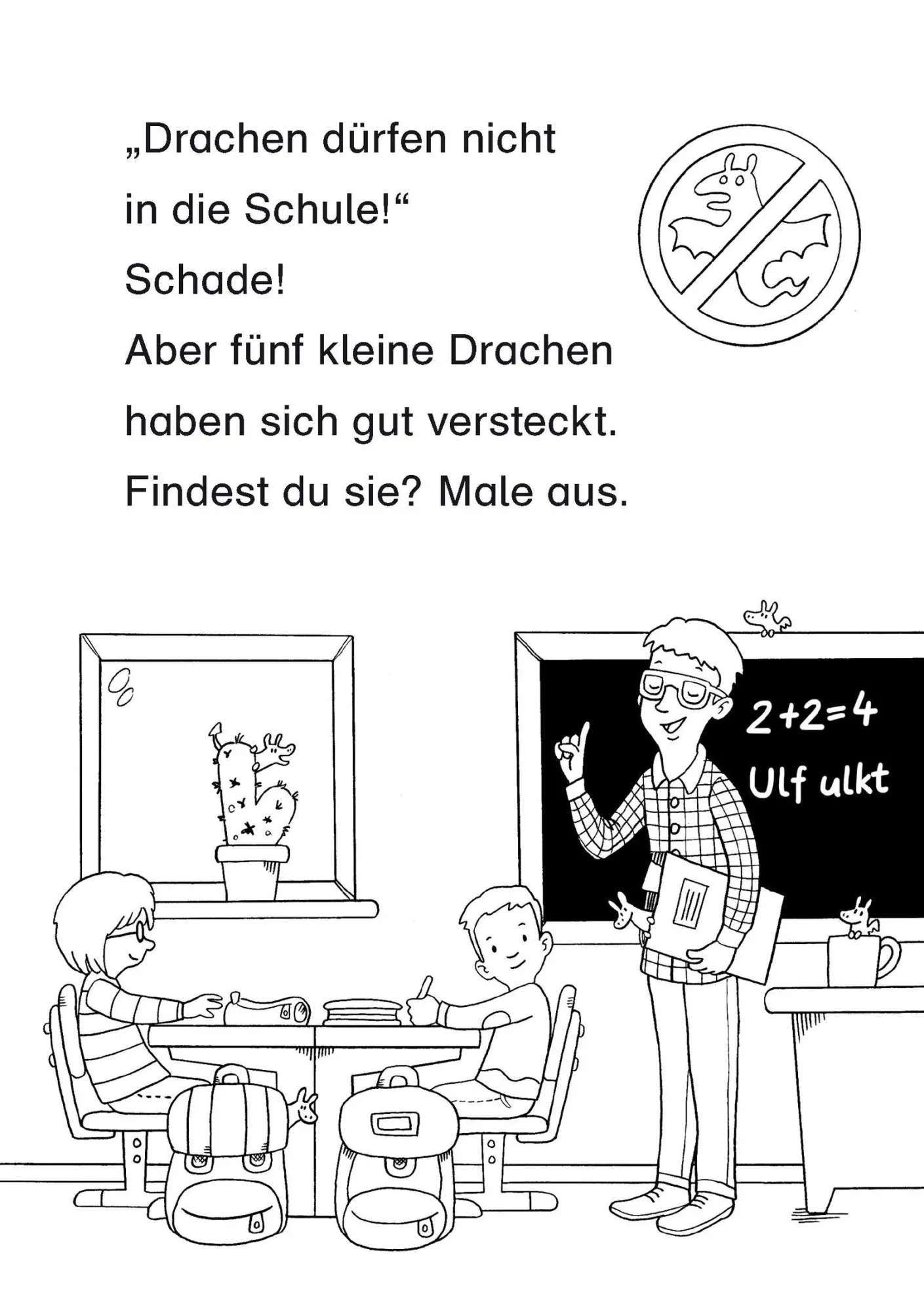 Bild: 9783737334174 | Duden Leseprofi - Mal- und Lernspaß für Erstleser. Endlich Schule!