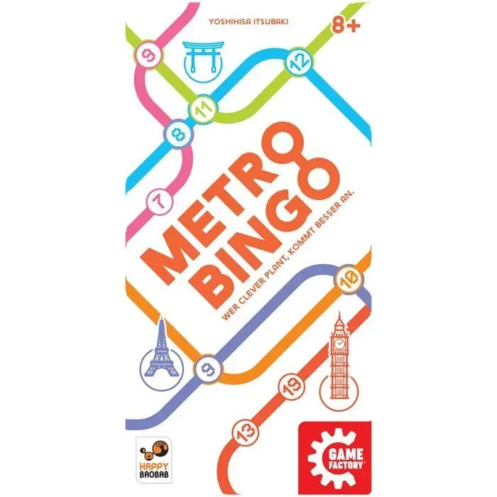 Bild: 7640142764274 | Metro Bingo | Spiel | In Karton | 646016 | Deutsch | 2026
