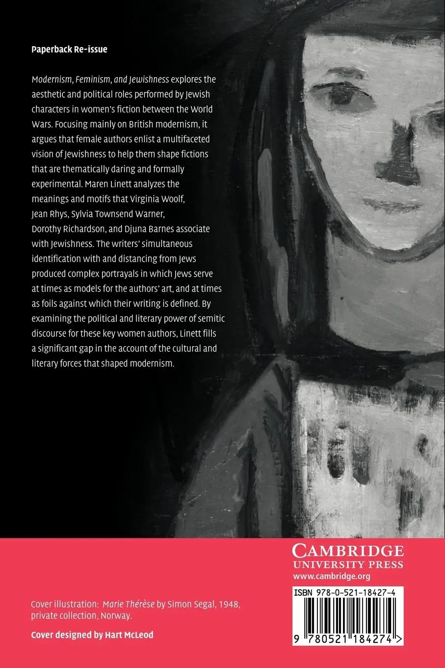 Rückseite: 9780521184274 | Modernism, Feminism, and Jewishness | Maren Tova Linett | Taschenbuch