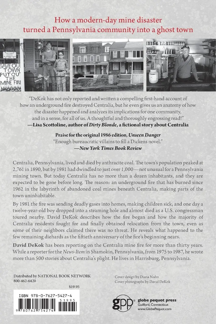 Rückseite: 9780762754274 | Fire Underground | The Ongoing Tragedy Of The Centralia Mine Fire