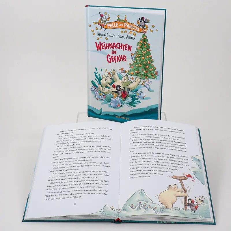 Bild: 9783446264274 | Pelle und Pinguine - Weihnachten in Gefahr | Henning Callsen | Buch