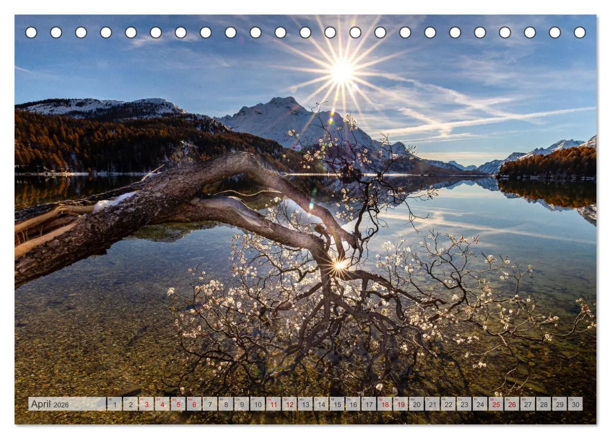 Bild: 9783457534274 | Silsersee Engadin (Tischkalender 2026 DIN A5 quer), CALVENDO...