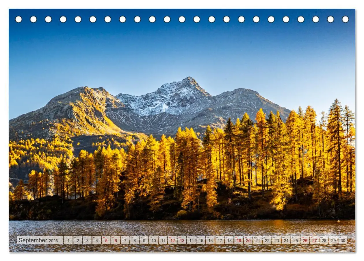 Bild: 9783457534274 | Silsersee Engadin (Tischkalender 2026 DIN A5 quer), CALVENDO...