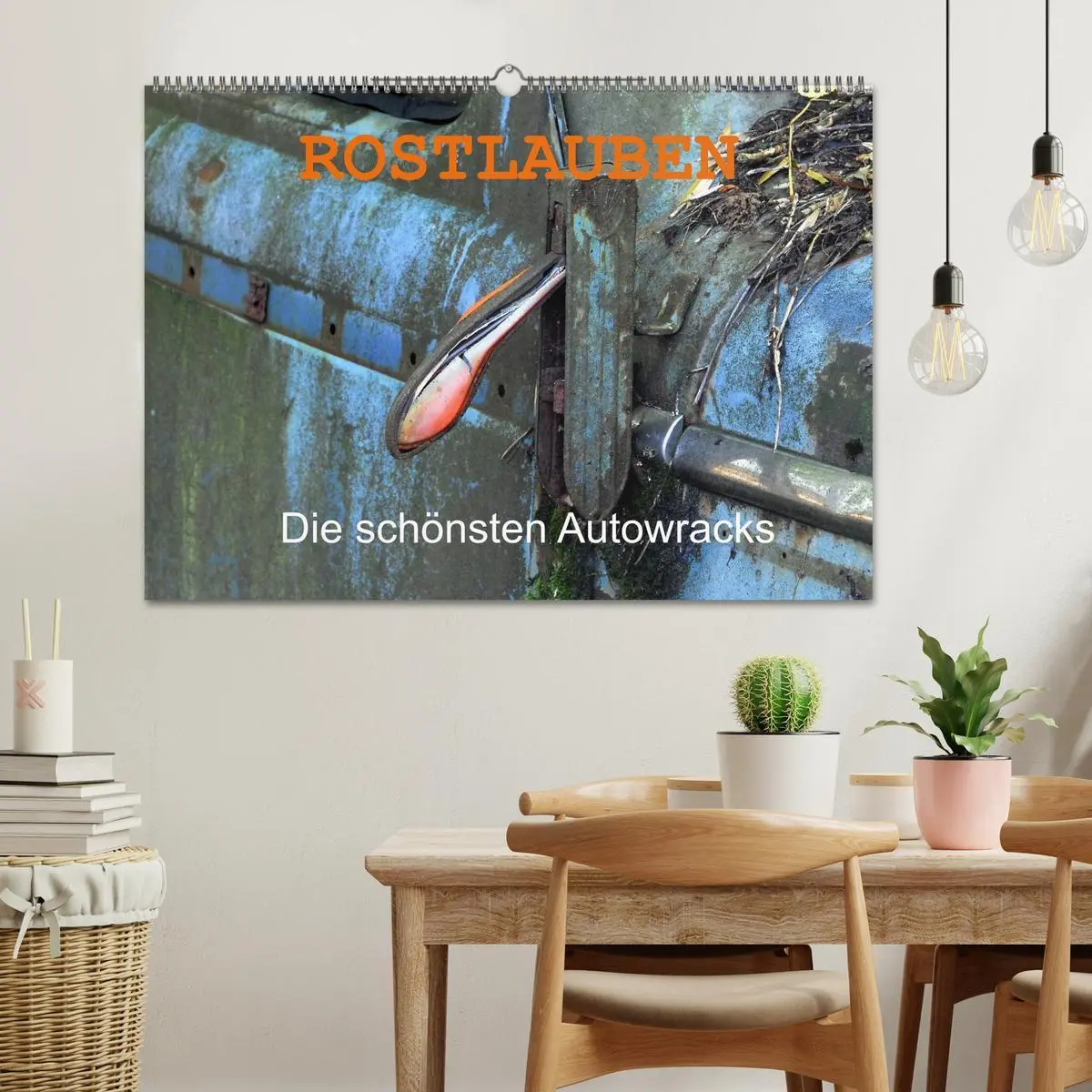 Bild: 9783516174274 | ROSTLAUBEN Die schönsten Autowracks (Wandkalender 2026 DIN A2...