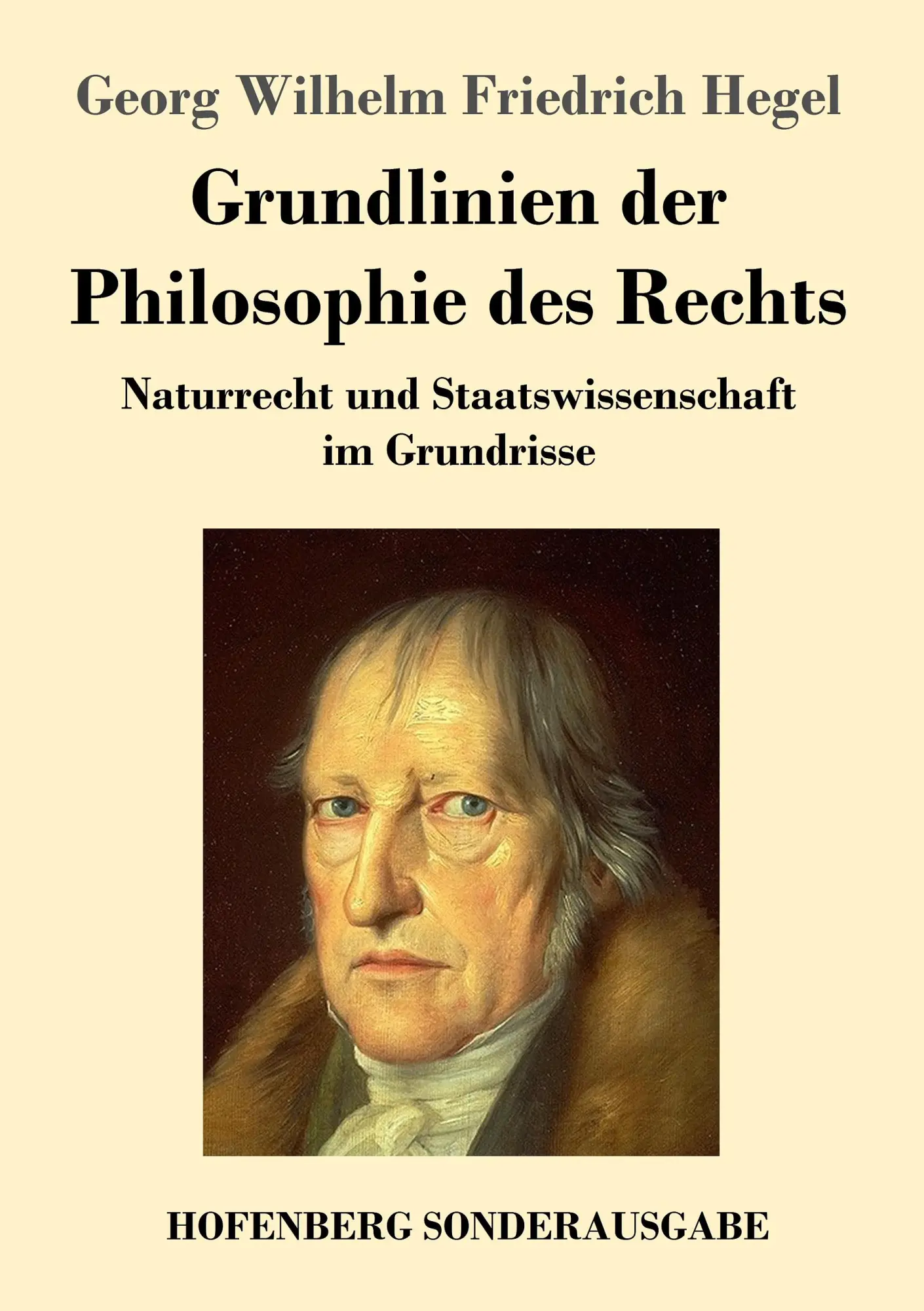 Cover: 9783743714274 | Grundlinien der Philosophie des Rechts | Georg Wilhelm Friedrich Hegel