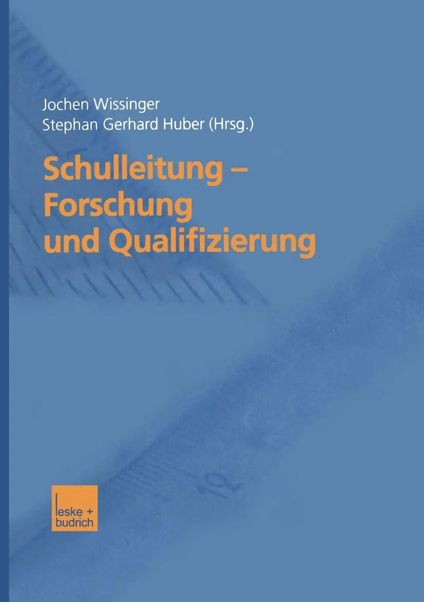 Cover: 9783810034274 | Schulleitung - Forschung und Qualifizierung | Huber (u. a.) | Buch