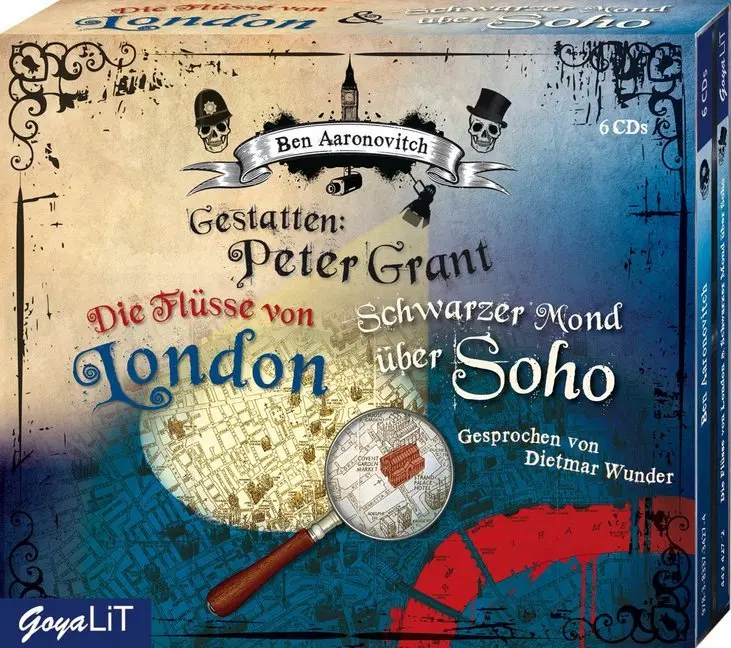 Cover: 9783833734274 | Gestatten: Peter Grant, 6 Audio-CDs | Ben Aaronovitch | Audio-CD