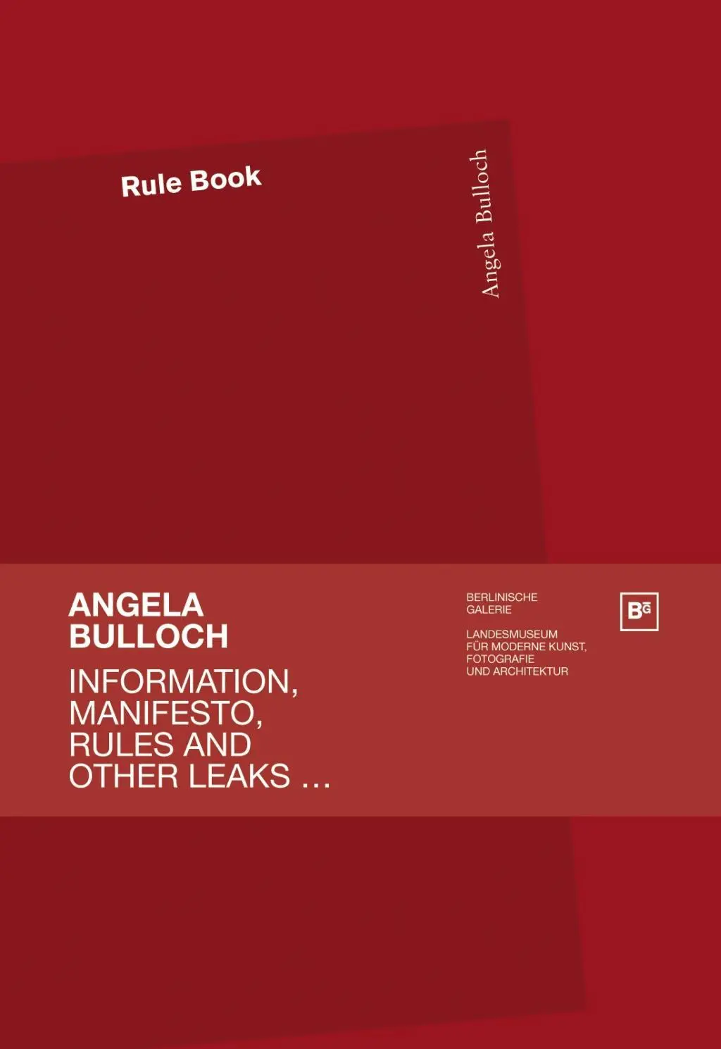 Cover: 9783941644274 | Bulloch, A: Information, Manifesto, Rules and other leaks .. | Buch