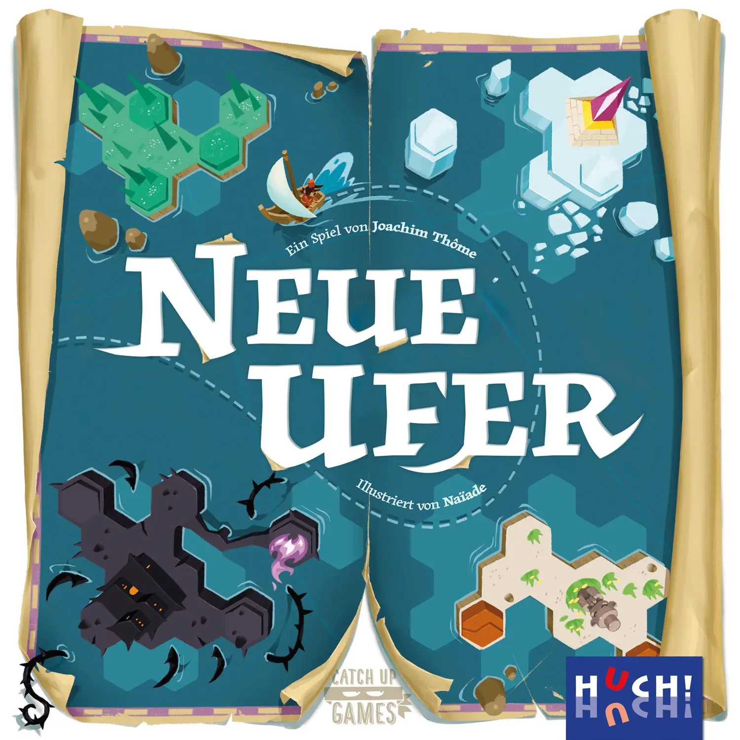 Bild: 4260071884374 | Neue Ufer | Joachim Thome | Spiel | 884374 | Deutsch | 2025 | HUCH!