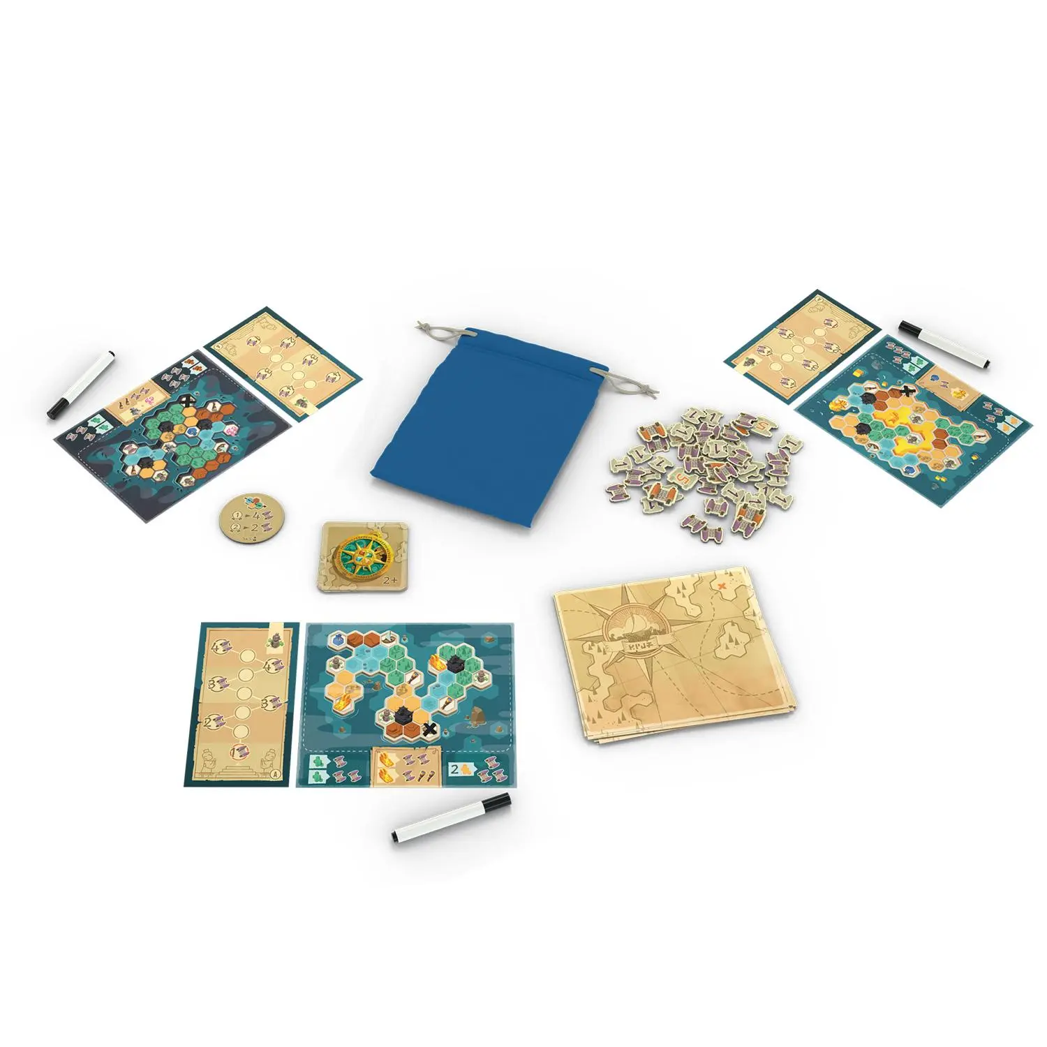 Bild: 4260071884374 | Neue Ufer | Joachim Thome | Spiel | 884374 | Deutsch | 2025 | HUCH!