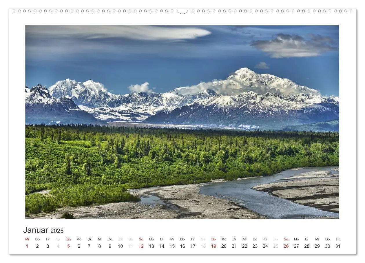Bild: 9783435674374 | ALASKA - Bilder aus dem Süden (Wandkalender 2025 DIN A2 quer),...