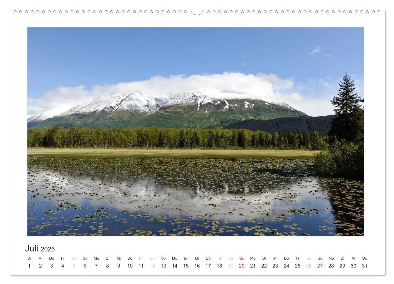 Bild: 9783435674374 | ALASKA - Bilder aus dem Süden (Wandkalender 2025 DIN A2 quer),...