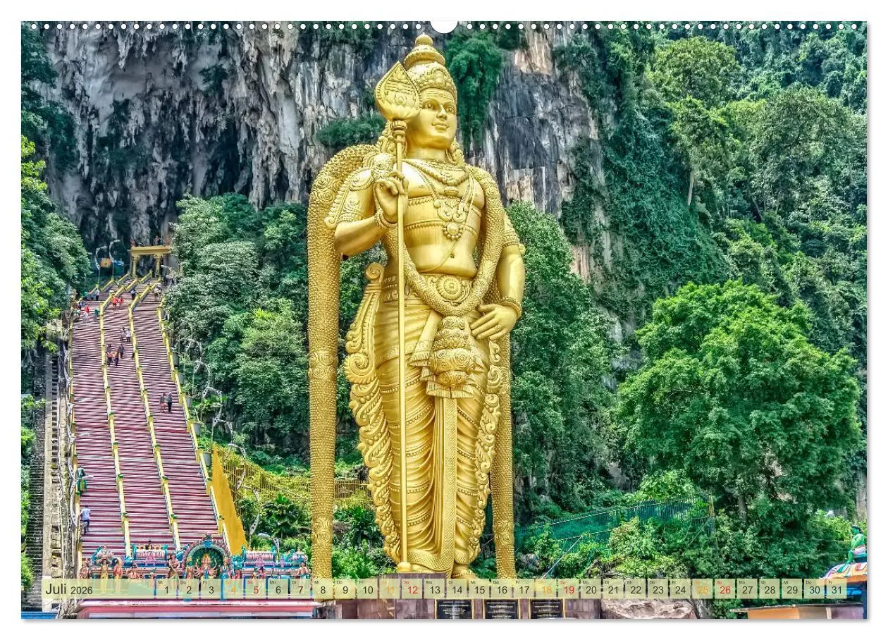 Bild: 9783457764374 | Reise durch Asien - Malaysia (Wandkalender 2026 DIN A2 quer),...