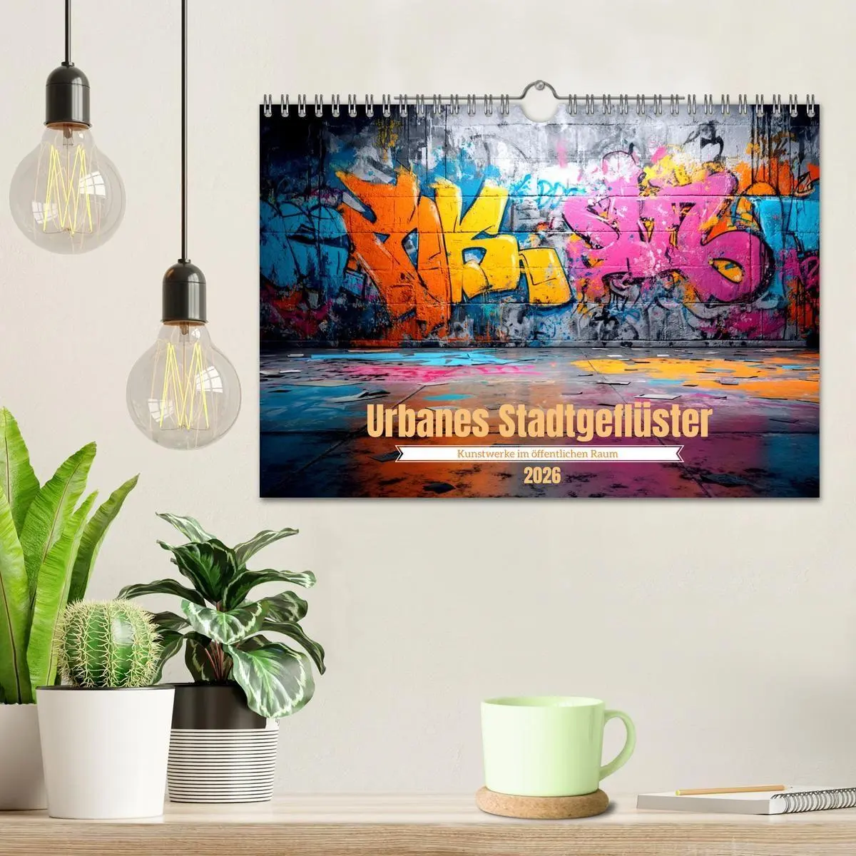 Bild: 9783516614374 | Urbanes Stadtgeflüster (Wandkalender 2026 DIN A4 quer), CALVENDO...