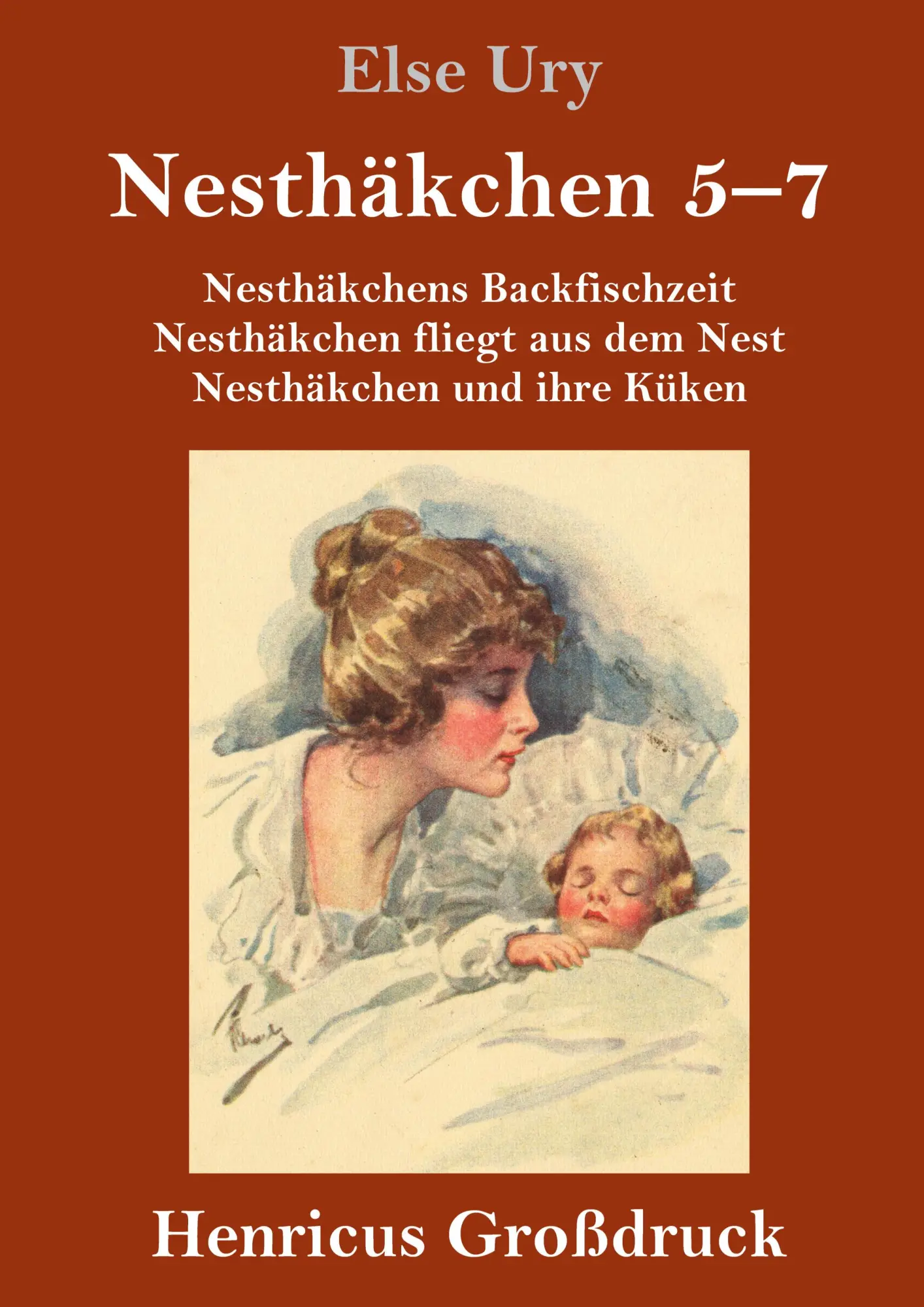 Cover: 9783847824374 | Nesthäkchen Gesamtausgabe in drei Großdruckbänden (Großdruck) | Ury
