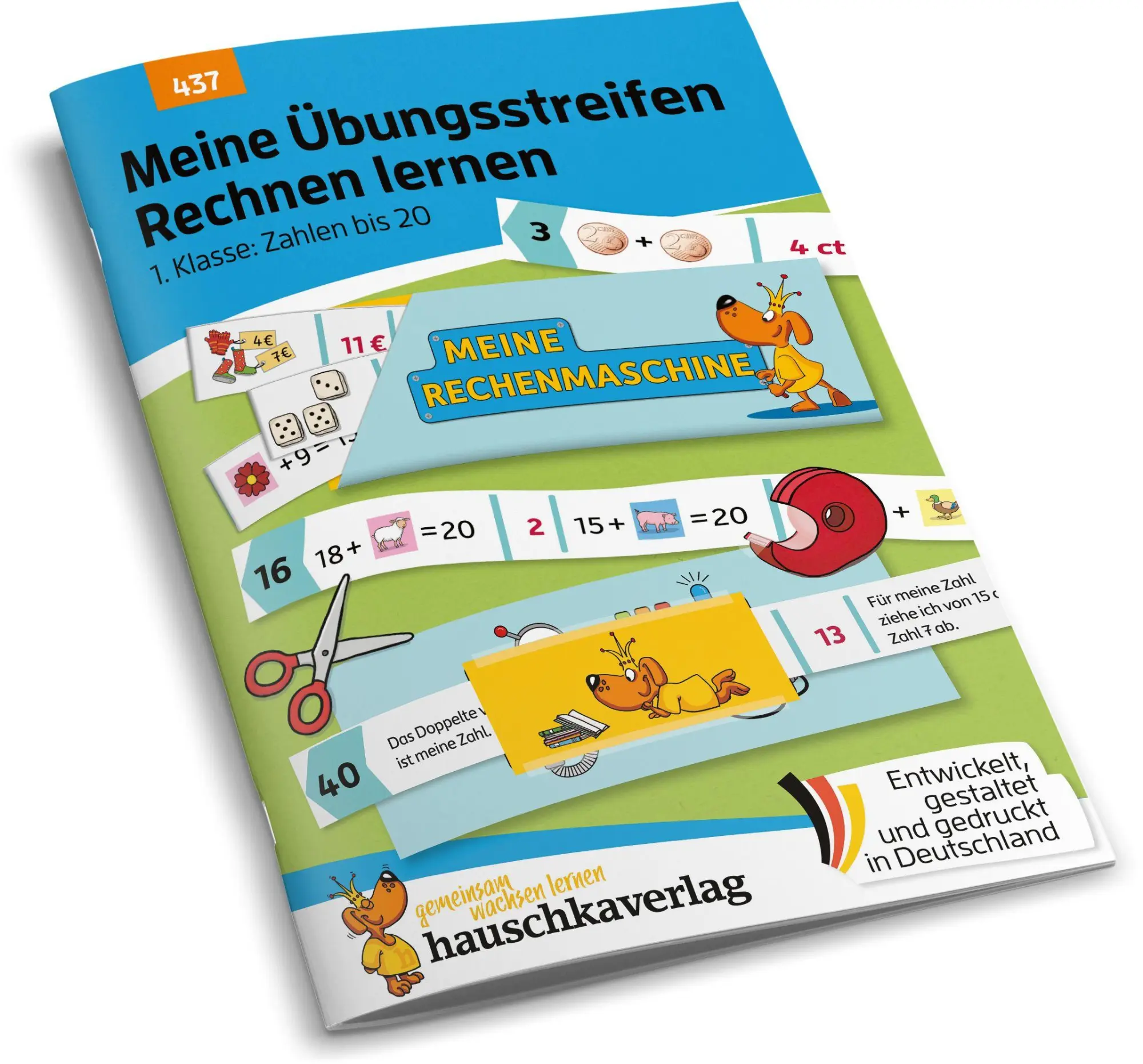Bild: 9783881004374 | Meine Übungsstreifen Rechnen lernen - 1. Klasse: Zahlen bis 20 | 48 S.