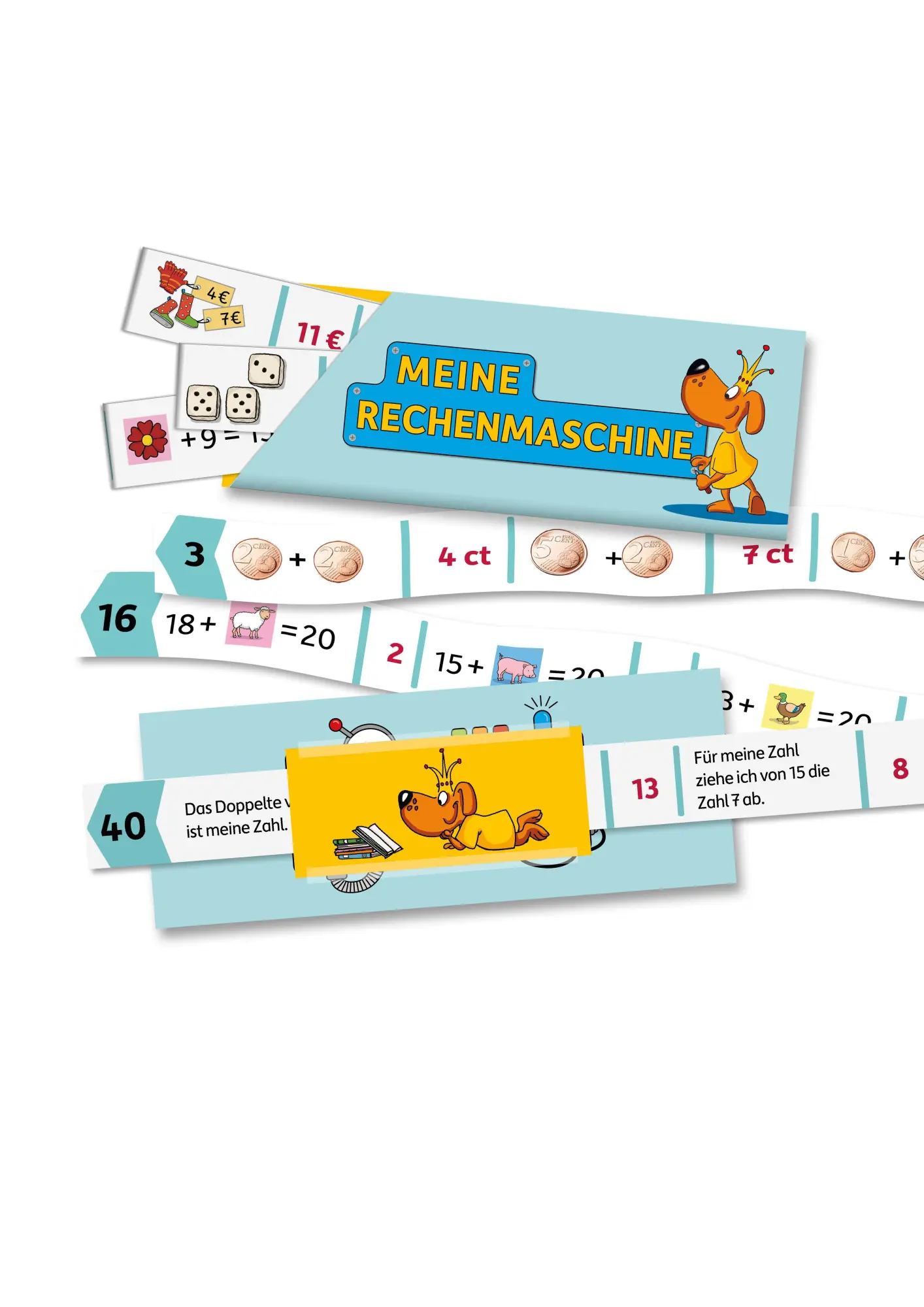 Bild: 9783881004374 | Meine Übungsstreifen Rechnen lernen - 1. Klasse: Zahlen bis 20 | 48 S.