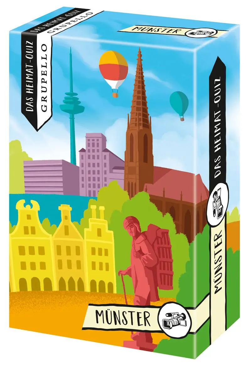Cover: 9783899784374 | Münster. Das Heimat-Quiz | 100 Fragen, 100-mal Heimatliebe | Buch