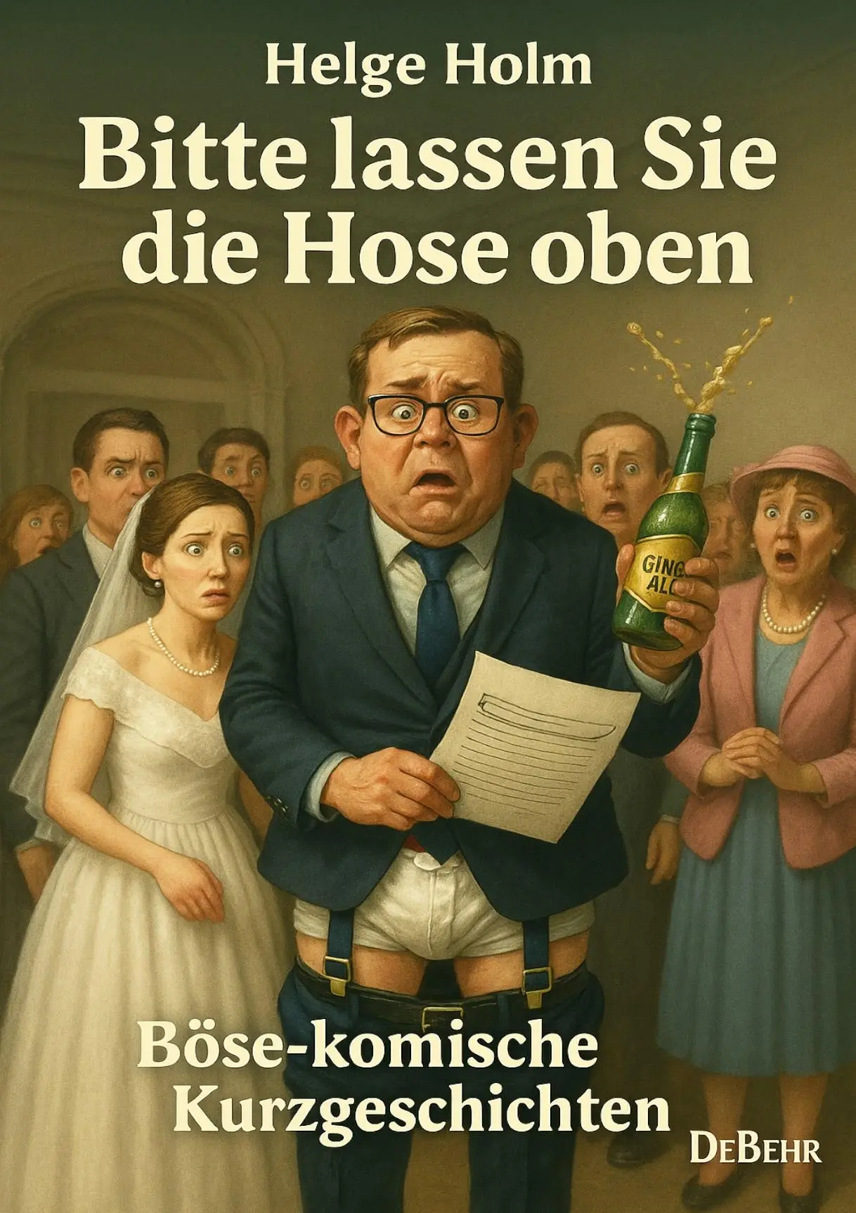 Cover: 9783987274374 | Bitte lassen Sie die Hose oben - Böse-komische Kurzgeschichten | Holm
