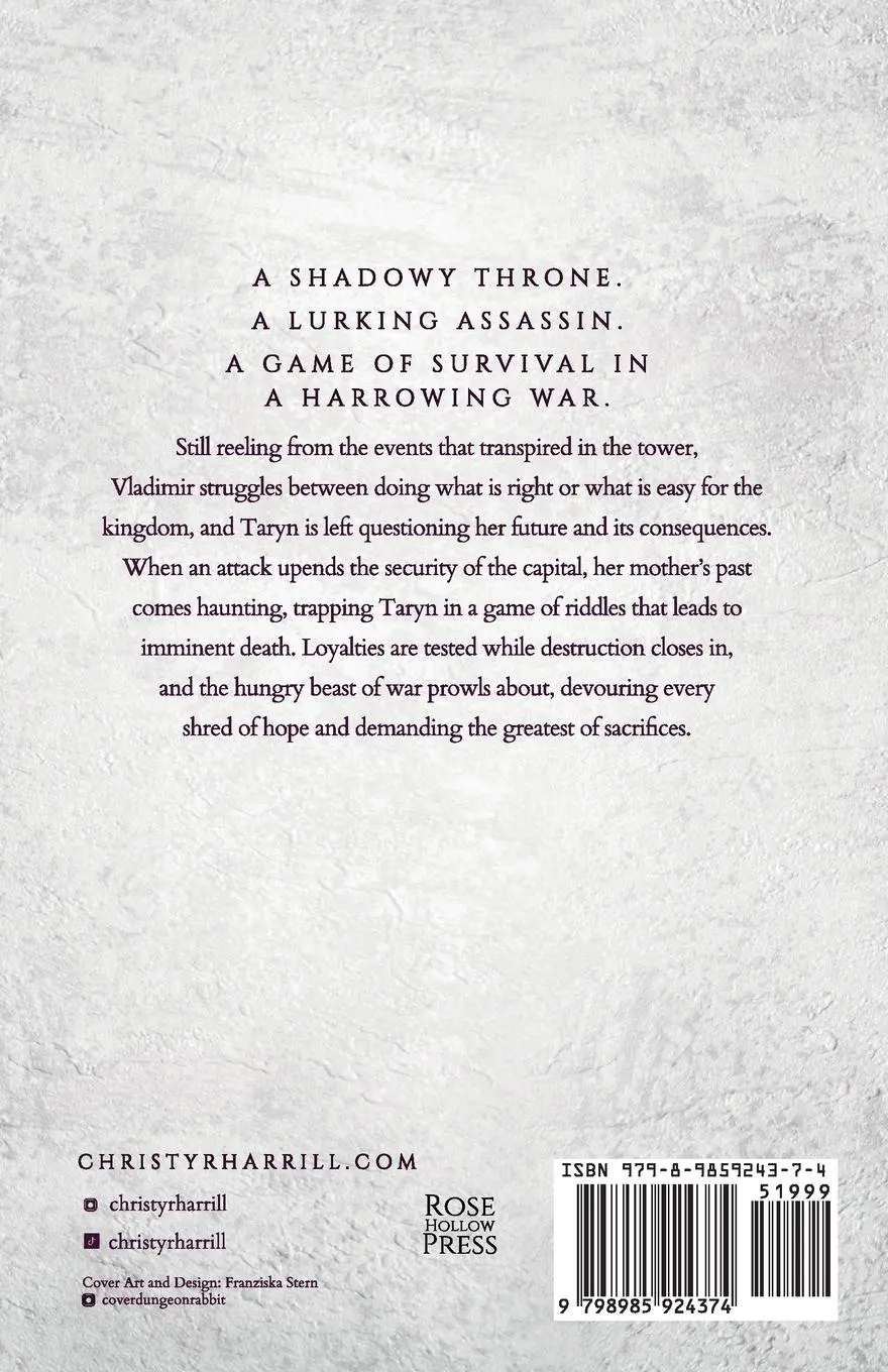Rückseite: 9798985924374 | The Death Bringer | Christy R. Harrill | Taschenbuch | Blood Vier Book