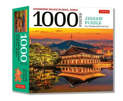 Cover: 9780804854474 | Gyeongbok Palace in Seoul Korea - 1000 Piece Jigsaw Puzzle | Studio