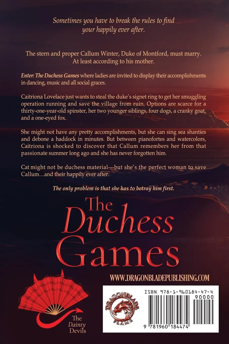 Rückseite: 9781960184474 | The Duchess Games | Alyxandra Harvey | Taschenbuch | The Dainty Devils