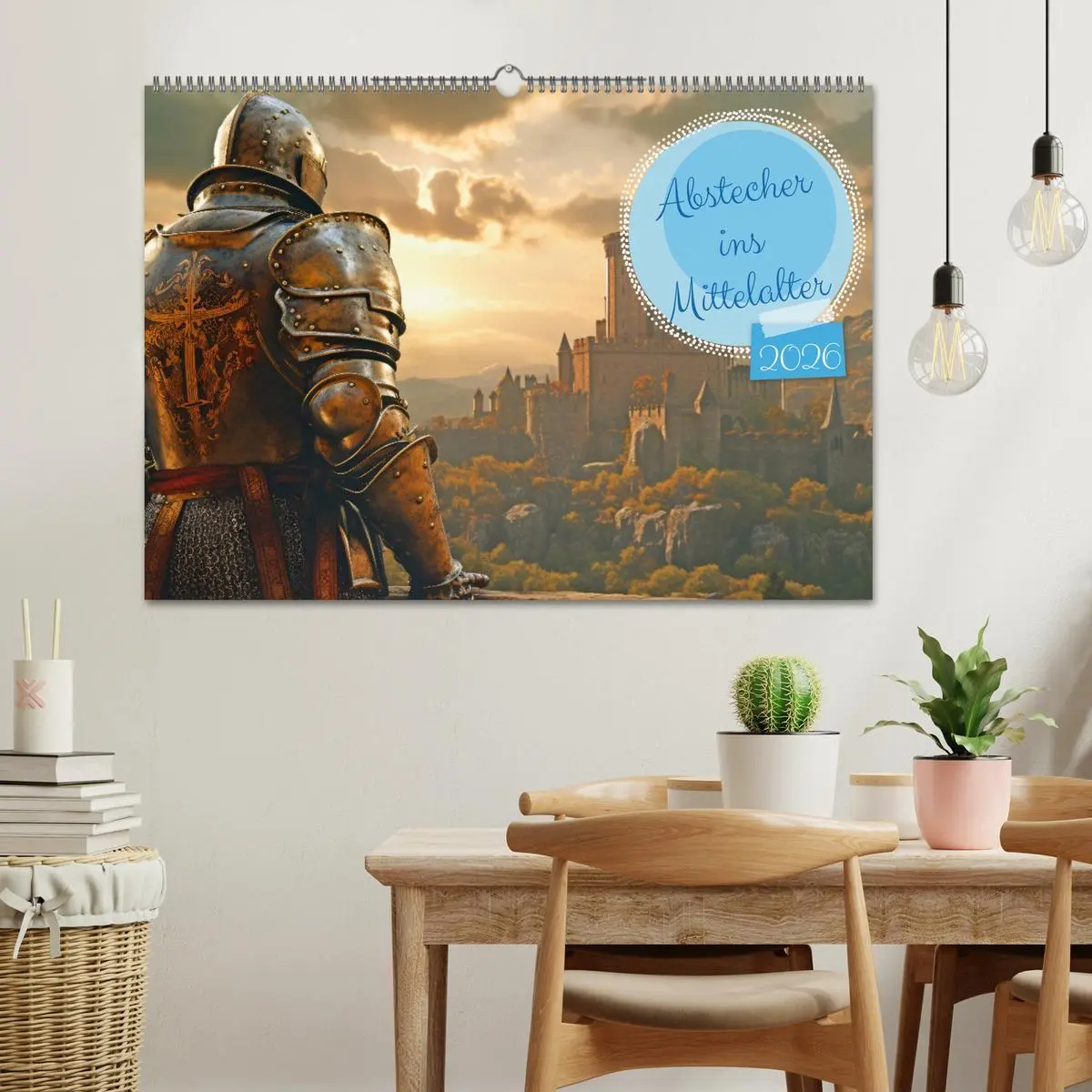 Bild: 9783457514474 | Abstecher ins Mittelalter (Wandkalender 2026 DIN A2 quer), CALVENDO...