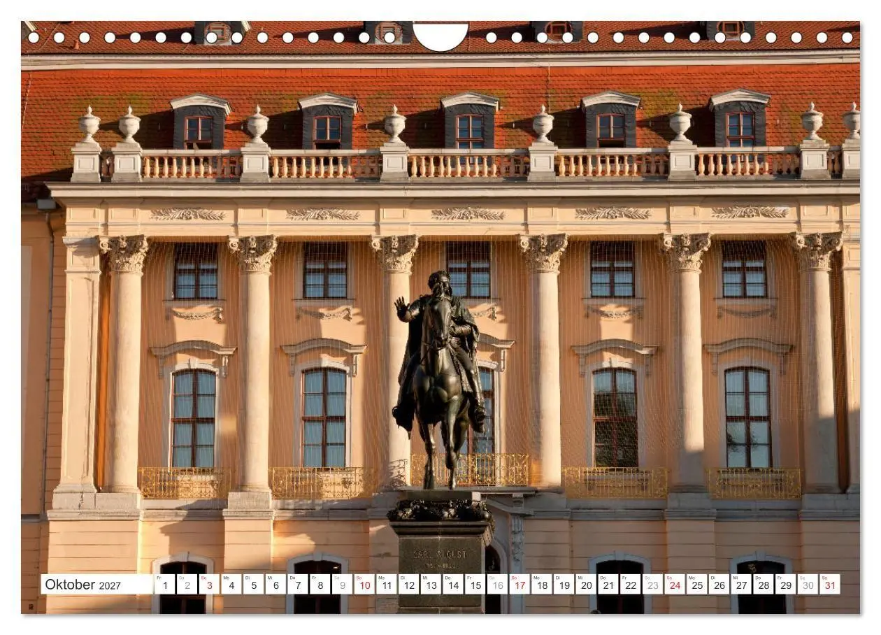 Bild: 9783516774474 | Thüringen - Weimar (Wandkalender 2027 DIN A4 quer), CALVENDO...