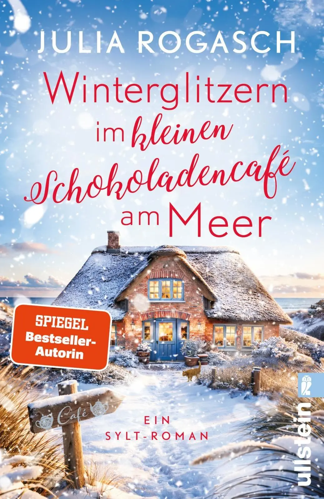Winterglitzern im kleinen Schokoladencafé am Meer