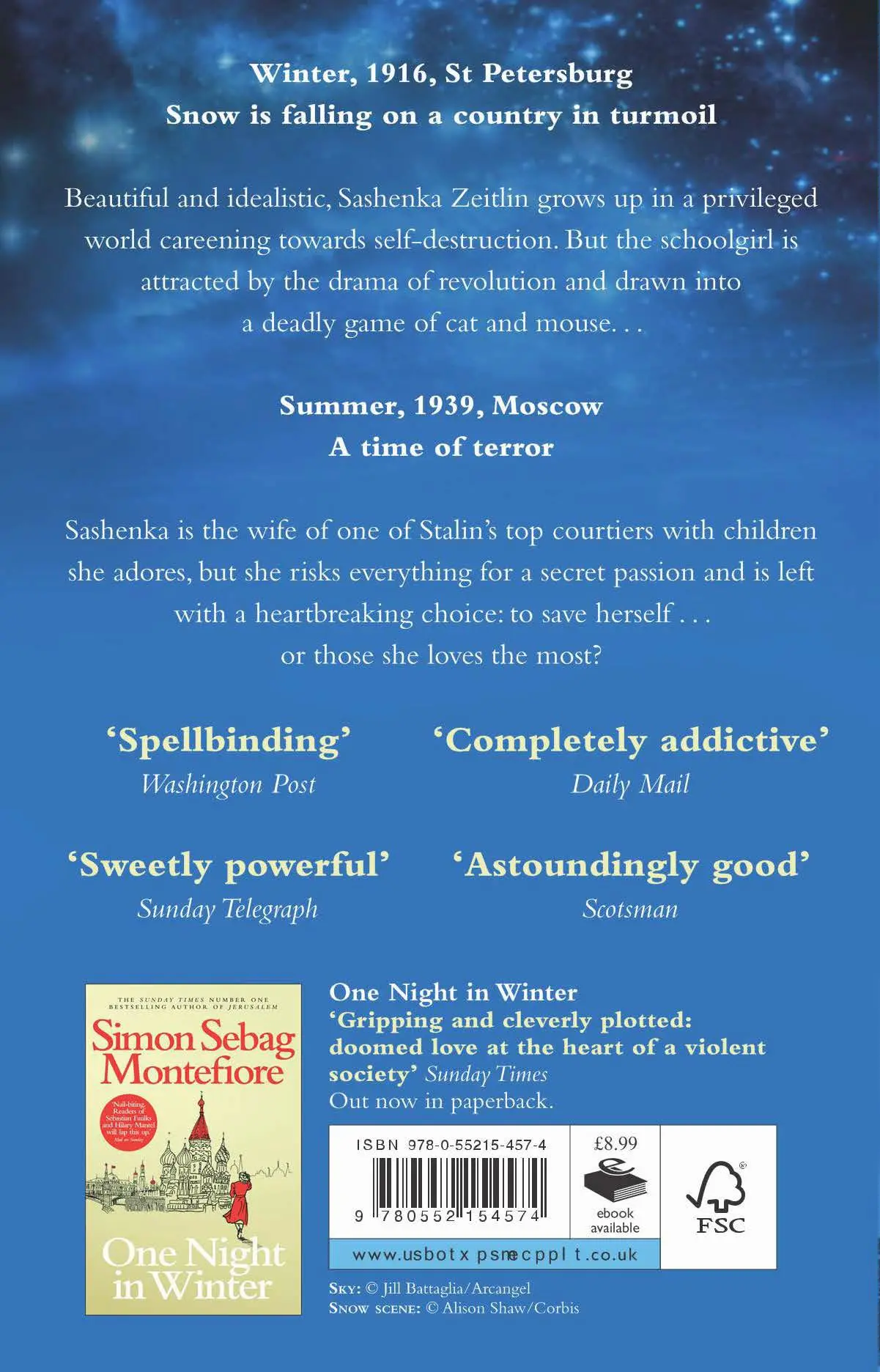 Rückseite: 9780552154574 | Sashenka | Simon Sebag Montefiore | Taschenbuch | 640 S. | Englisch