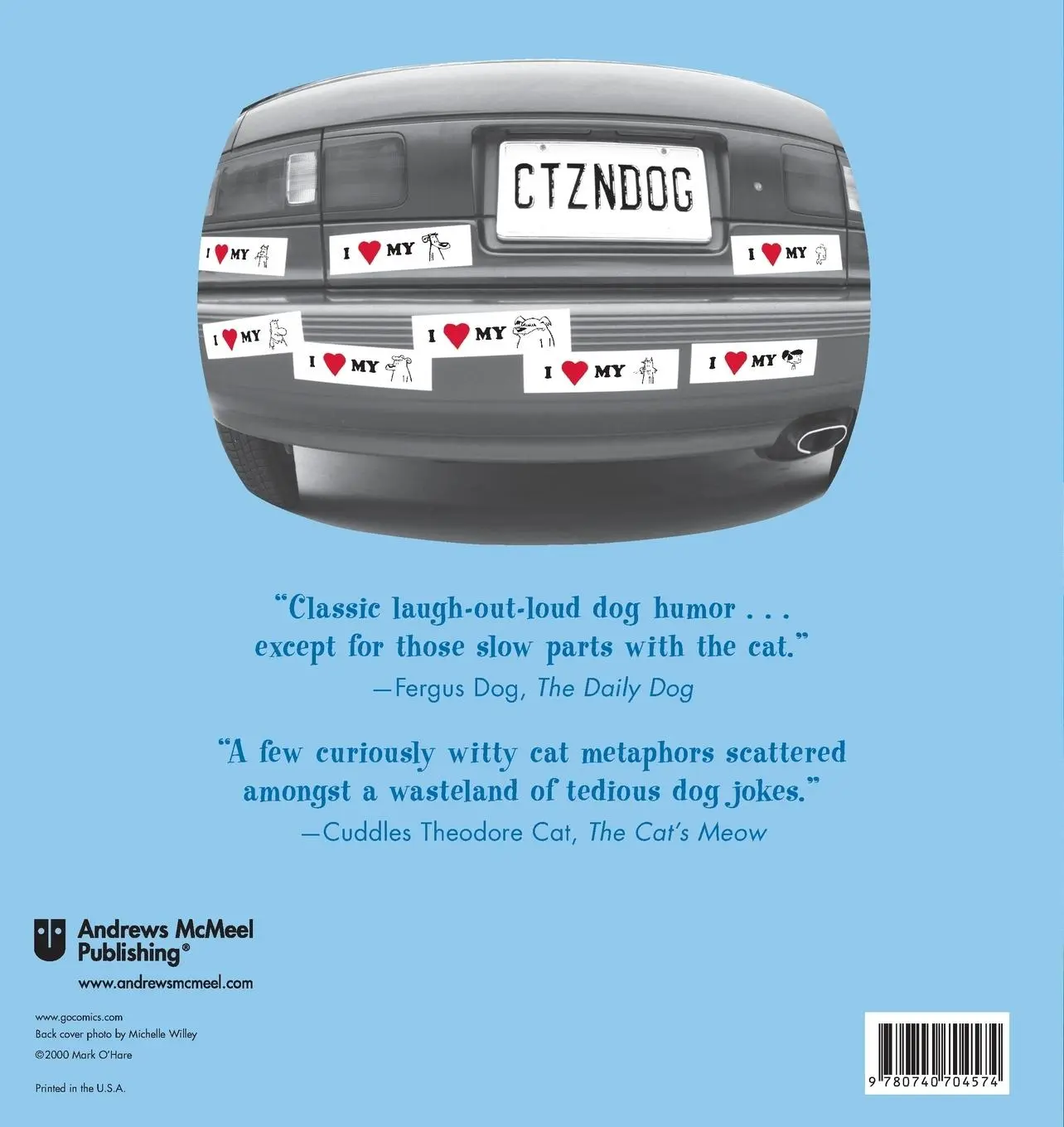 Rückseite: 9780740704574 | D is for Dog | Mark O'Hare | Taschenbuch | Kartoniert / Broschiert