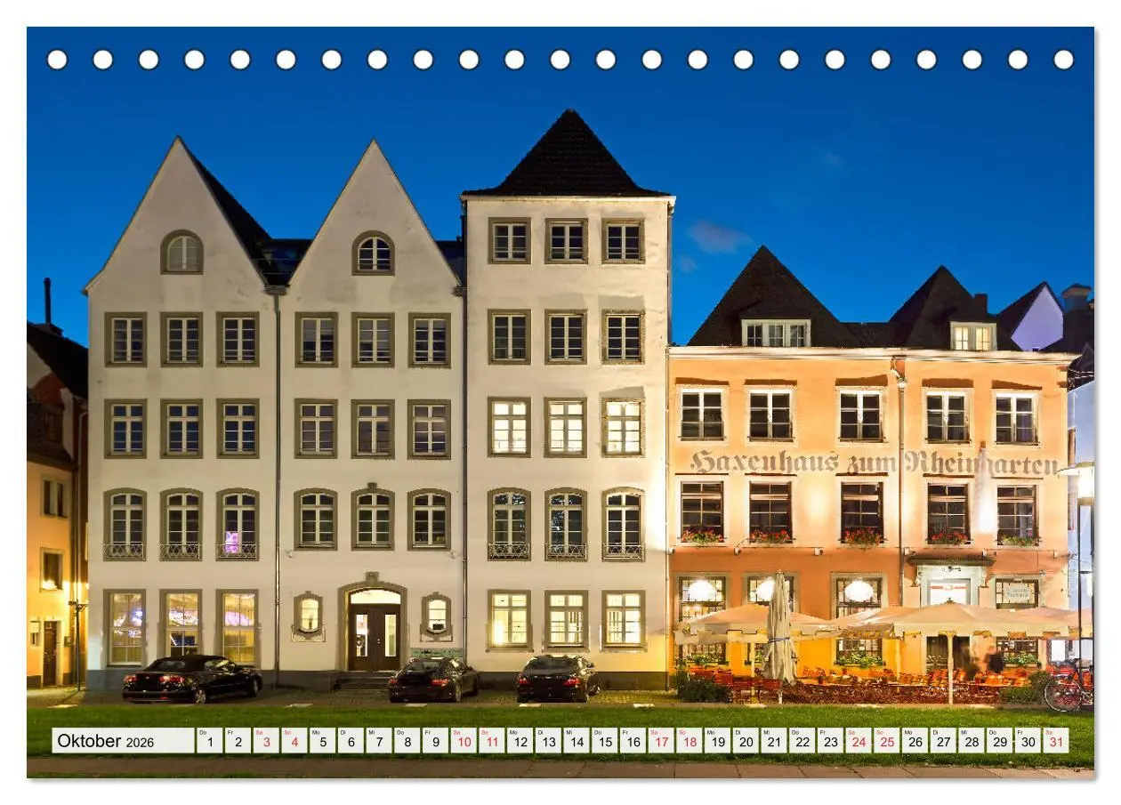 Bild: 9783457744574 | KÖLNER LICHTERZAUBER (Tischkalender 2026 DIN A5 quer), CALVENDO...