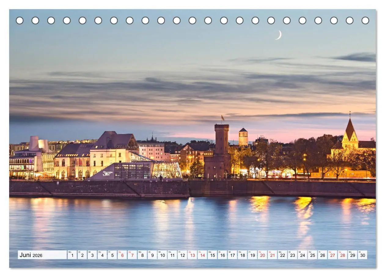 Bild: 9783457744574 | KÖLNER LICHTERZAUBER (Tischkalender 2026 DIN A5 quer), CALVENDO...