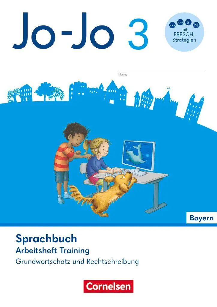Cover: 9783464814574 | Jo-Jo Sprachbuch 3. Jahrgangsstufe - Grundschule Bayern -...