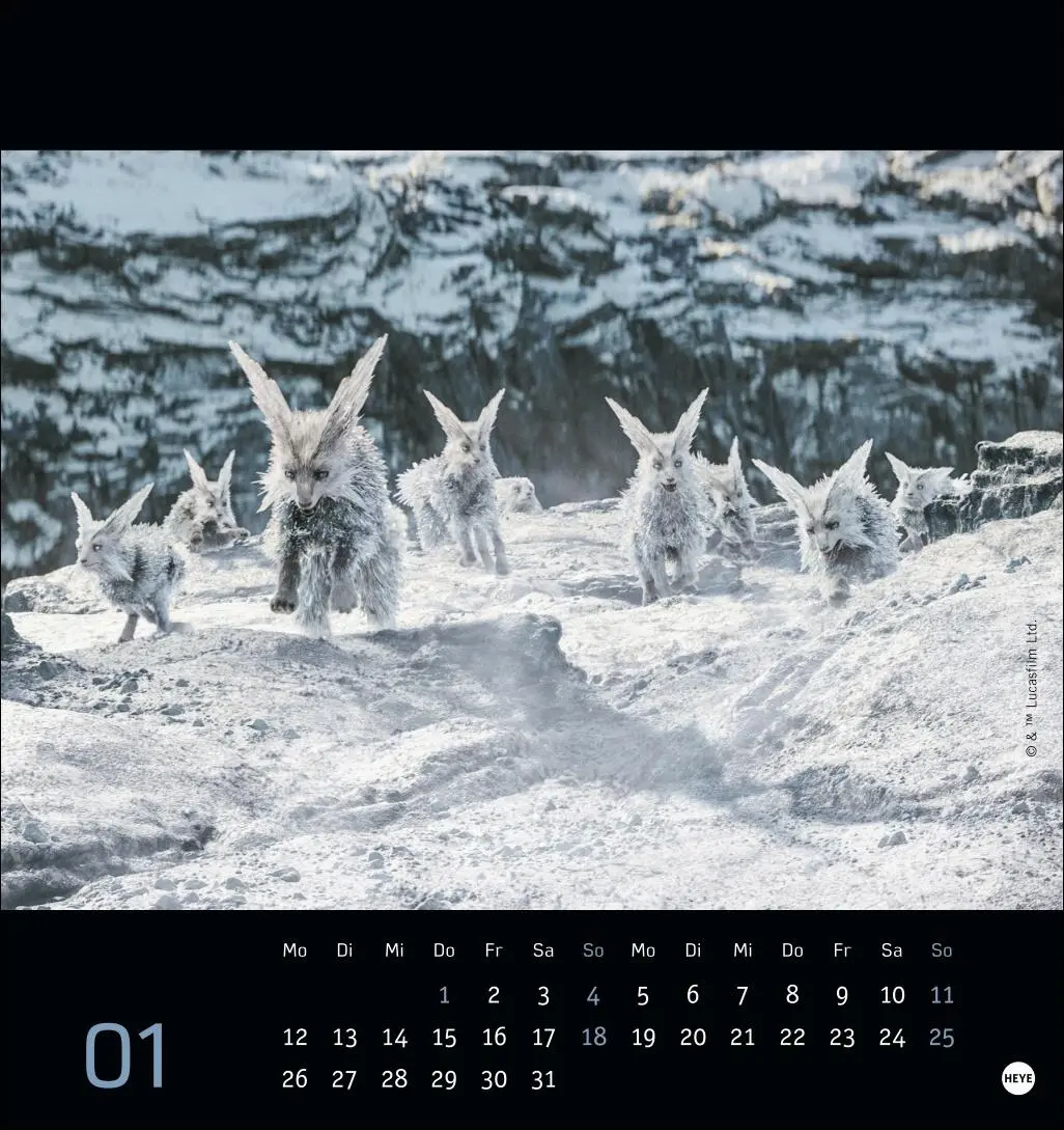Bild: 9783756414574 | Star Wars Postkartenkalender 2026 | Kalender | Spiralbindung | 13 S.