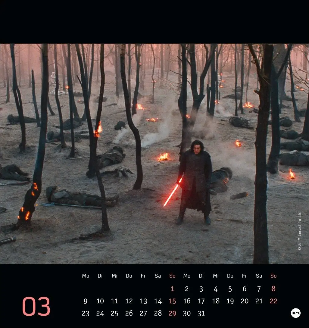 Bild: 9783756414574 | Star Wars Postkartenkalender 2026 | Kalender | Spiralbindung | 13 S.
