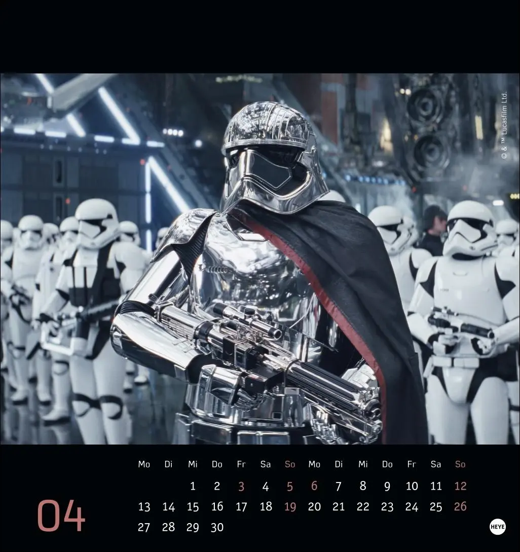 Bild: 9783756414574 | Star Wars Postkartenkalender 2026 | Kalender | Spiralbindung | 13 S.