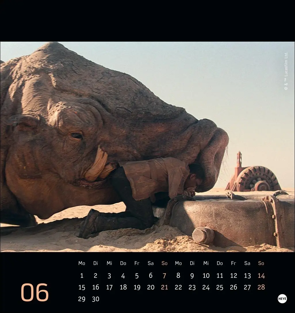 Bild: 9783756414574 | Star Wars Postkartenkalender 2026 | Kalender | Spiralbindung | 13 S.