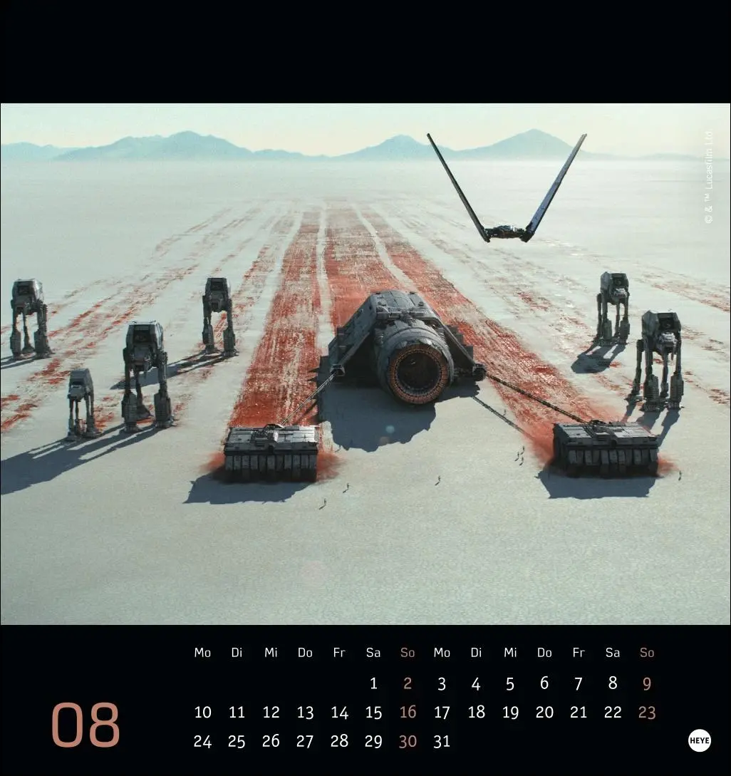 Bild: 9783756414574 | Star Wars Postkartenkalender 2026 | Kalender | Spiralbindung | 13 S.
