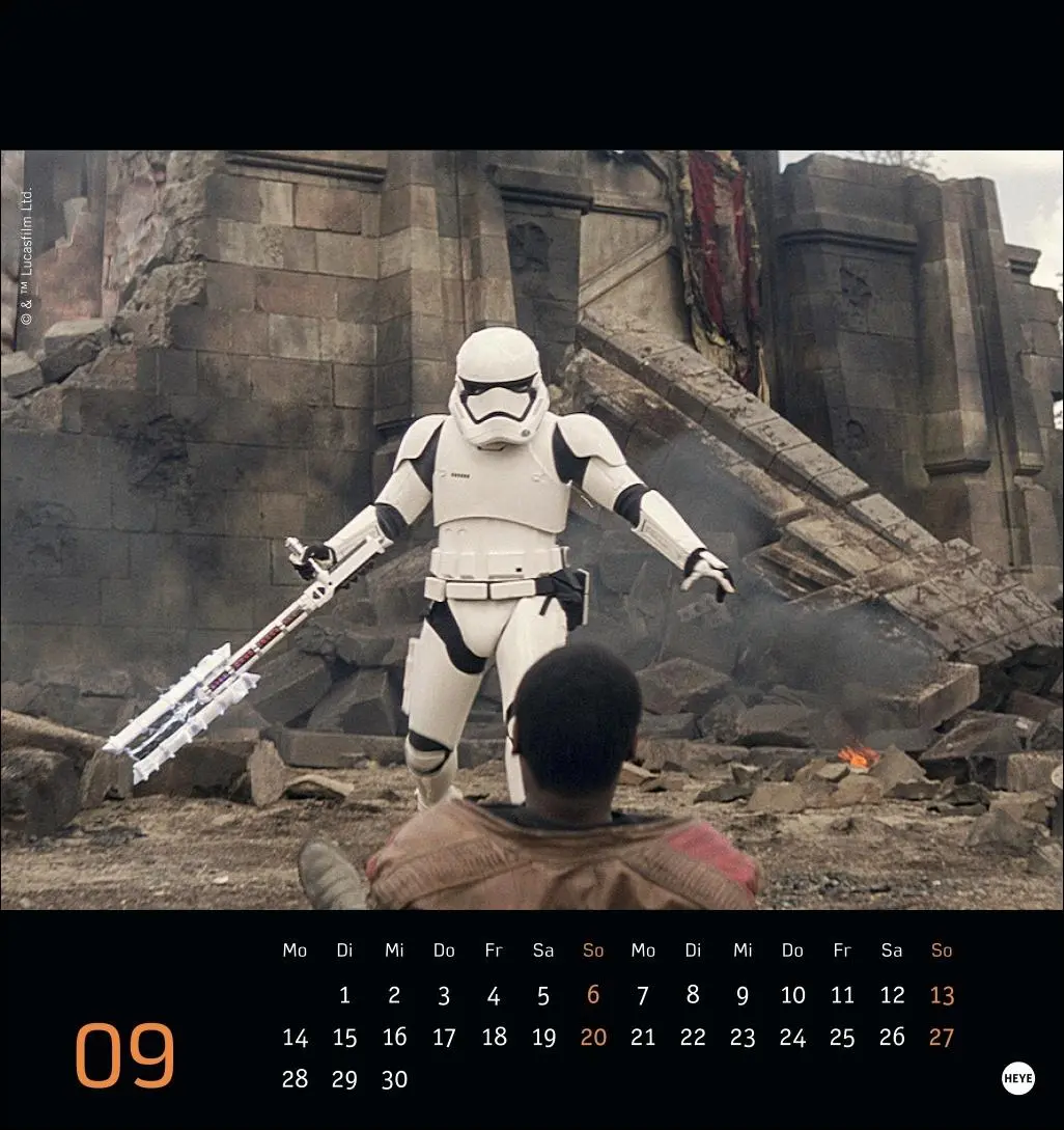 Bild: 9783756414574 | Star Wars Postkartenkalender 2026 | Kalender | Spiralbindung | 13 S.