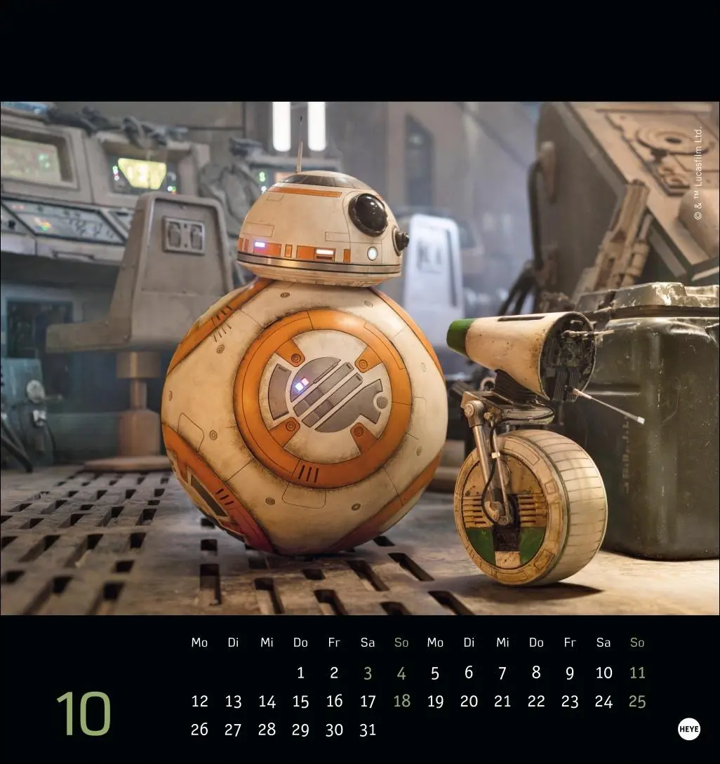 Bild: 9783756414574 | Star Wars Postkartenkalender 2026 | Kalender | Spiralbindung | 13 S.