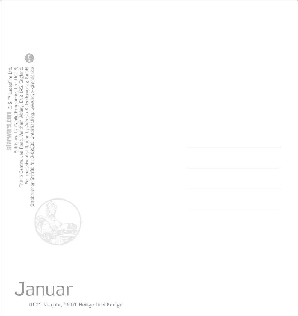 Bild: 9783756414574 | Star Wars Postkartenkalender 2026 | Kalender | Spiralbindung | 13 S.
