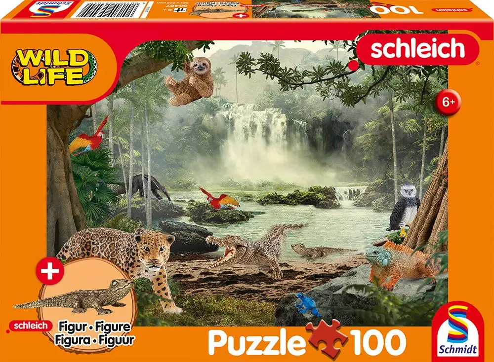 Cover: 4001504564674 | Wild Life, Im Regenwald, 100 Teile, mit Add-on (eine Original Figur...